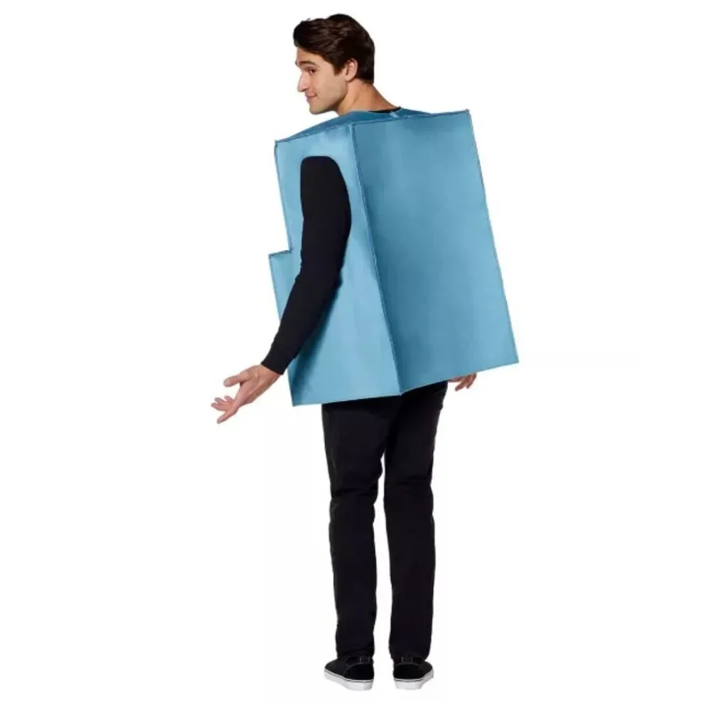 Spirit Halloween Adult Breathalyzer‎ Costume NEW Funny Party Drinking Blow Here - Picture 9 of 10